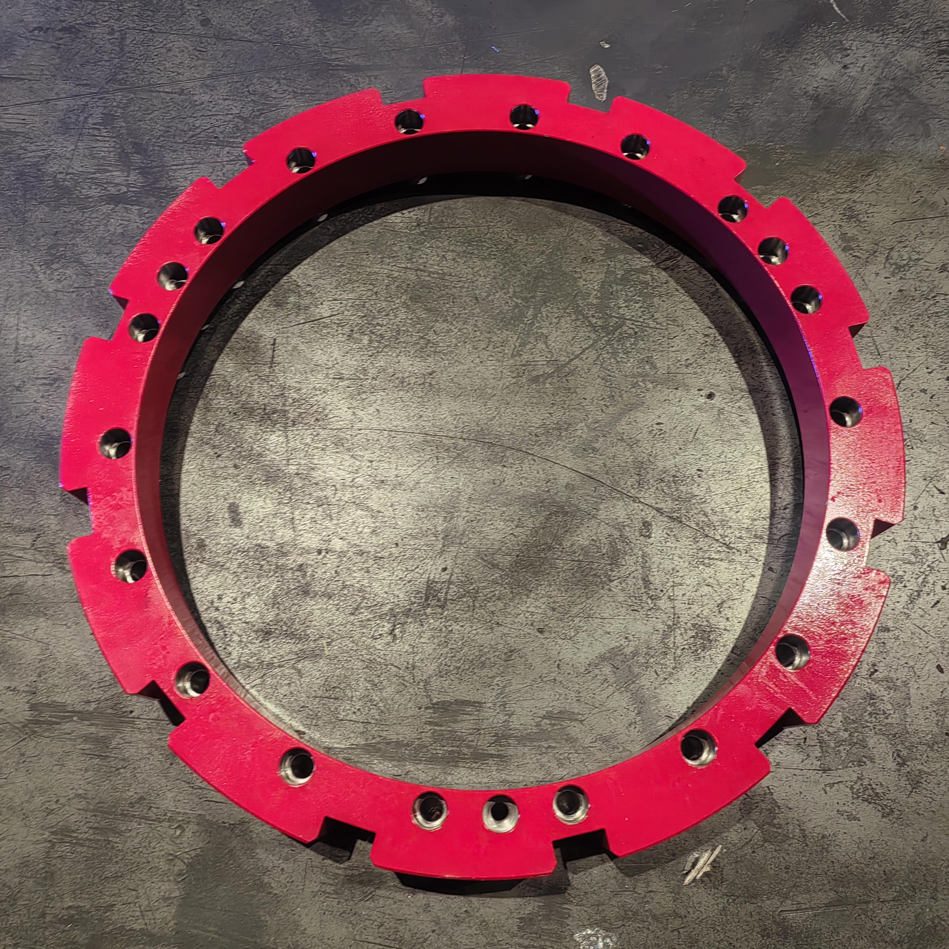 13058041 Power Head Guide Flange For Rotary Drilling Rig