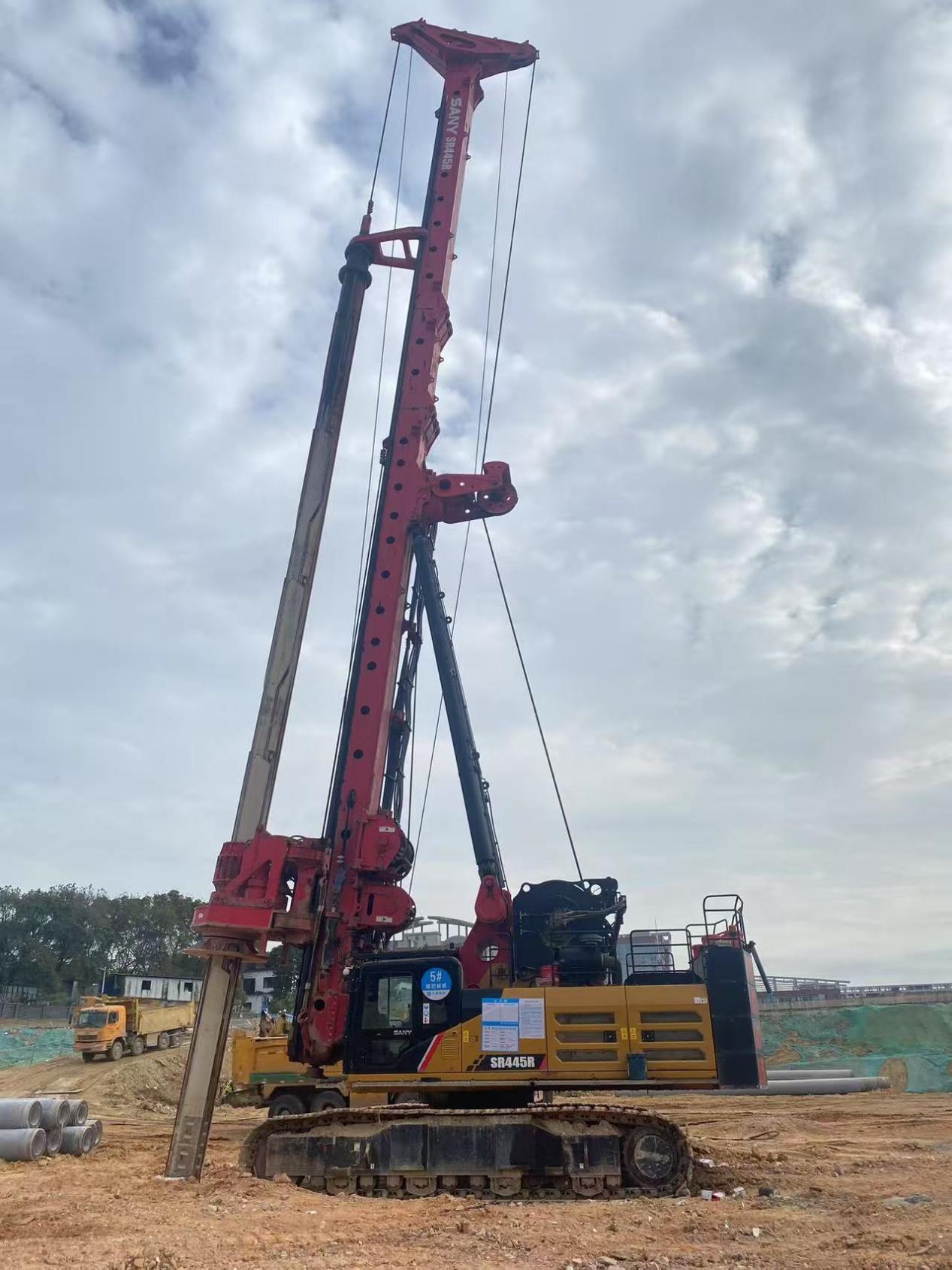 2021 SANY SR445R  Rotary Drilling Rig